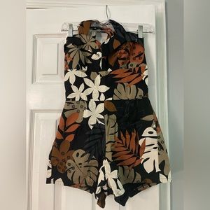 1940s style halter playsuit UK 8